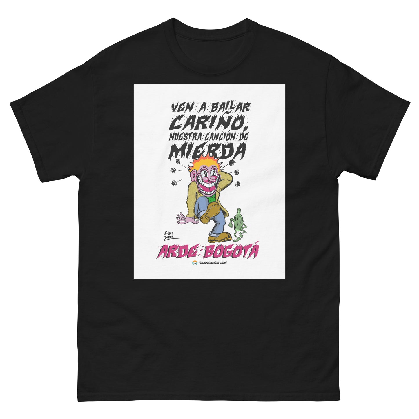 Camiseta clásica hombre Edición Limitada ArdeBogotá - TotalOutfit Shop