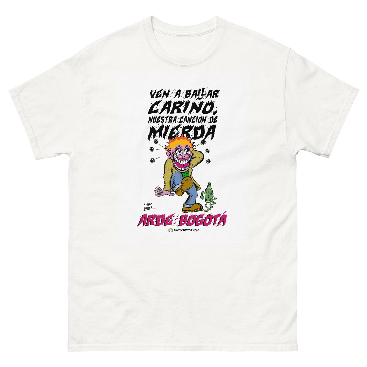Camiseta clásica hombre Edición Limitada ArdeBogotá - TotalOutfit Shop