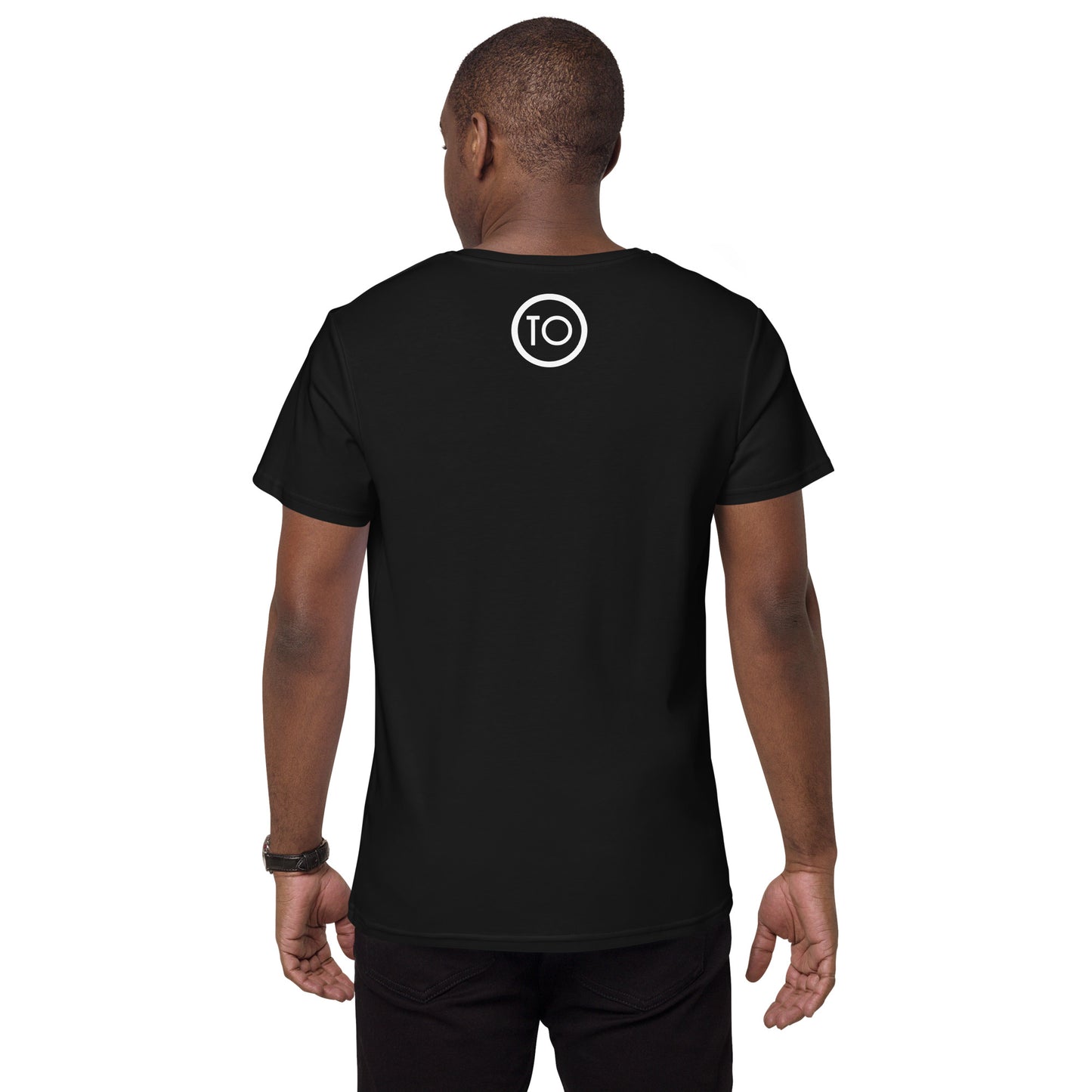 Camiseta premium de algodón para hombre TotalOutfit Logo