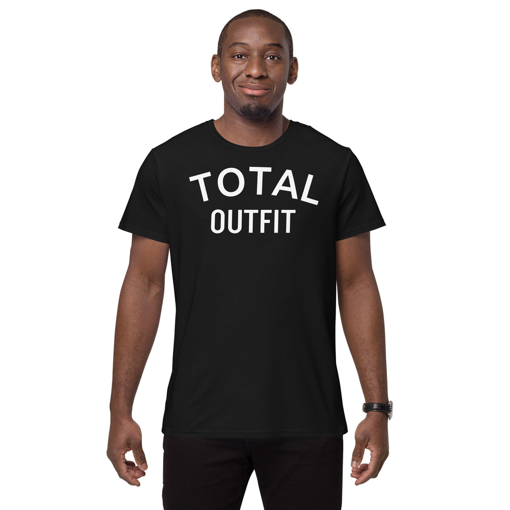 Camiseta premium de algodón para hombre TotalOutfit Logo