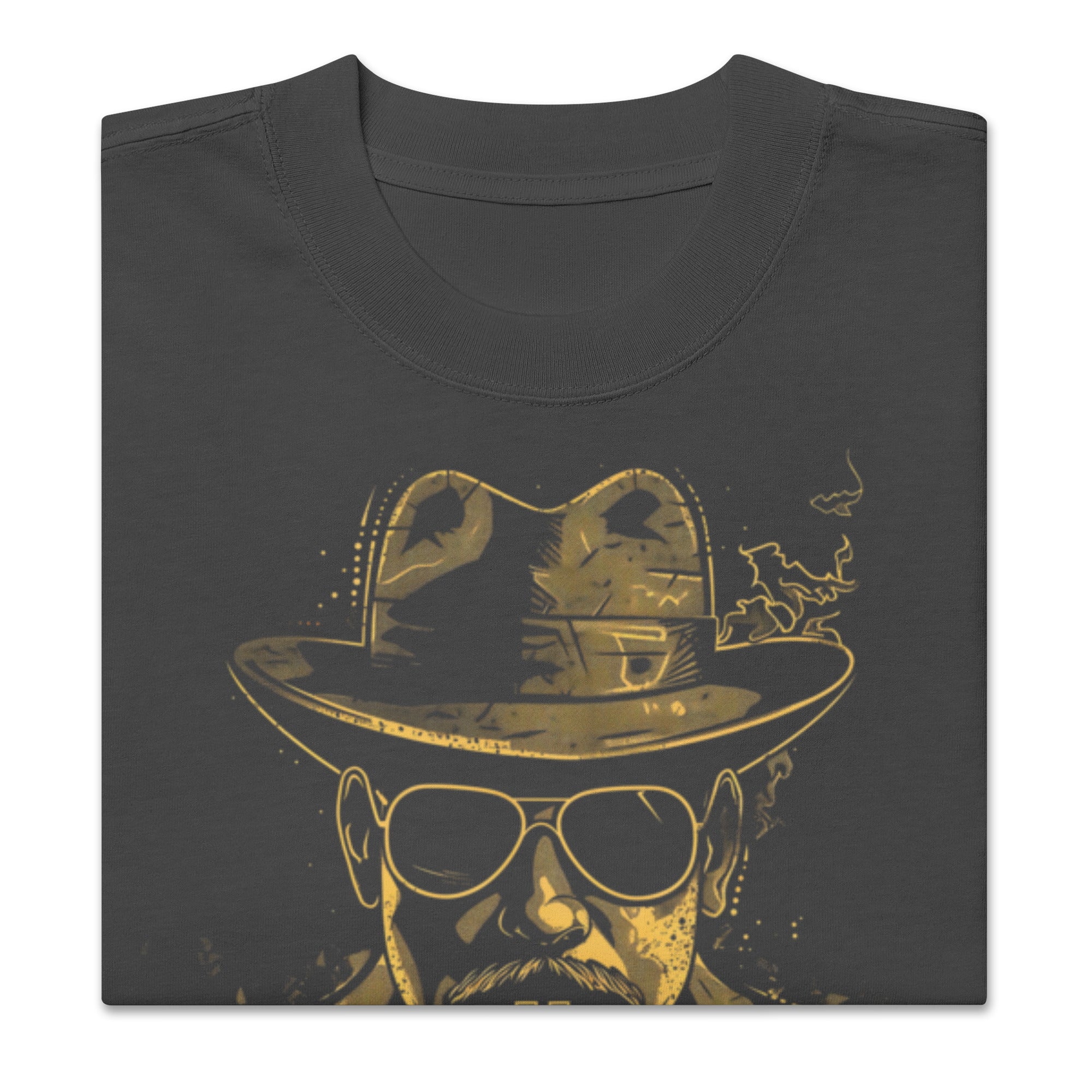 Camiseta oversize con efecto desgastado TotalOutfit bitcoin series