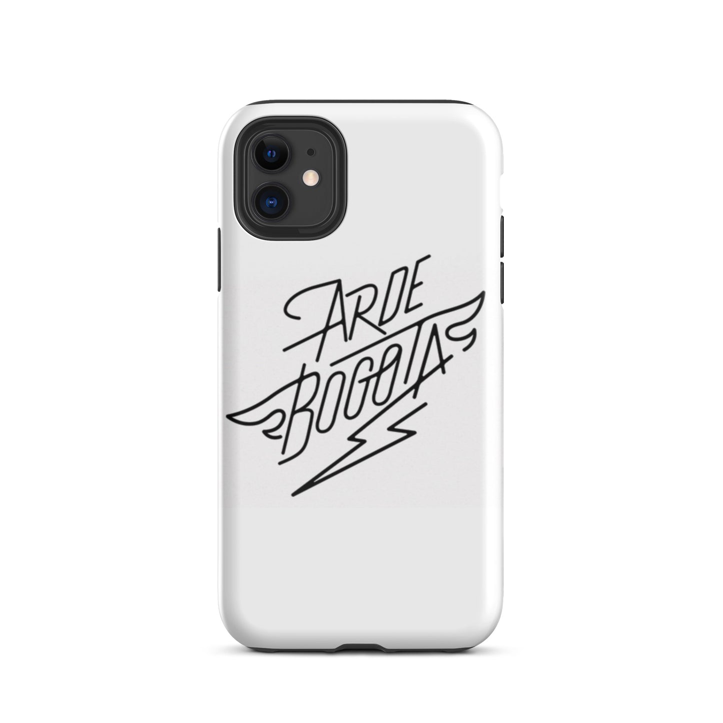 Funda dura para iPhone® Arde Bogotá Logo