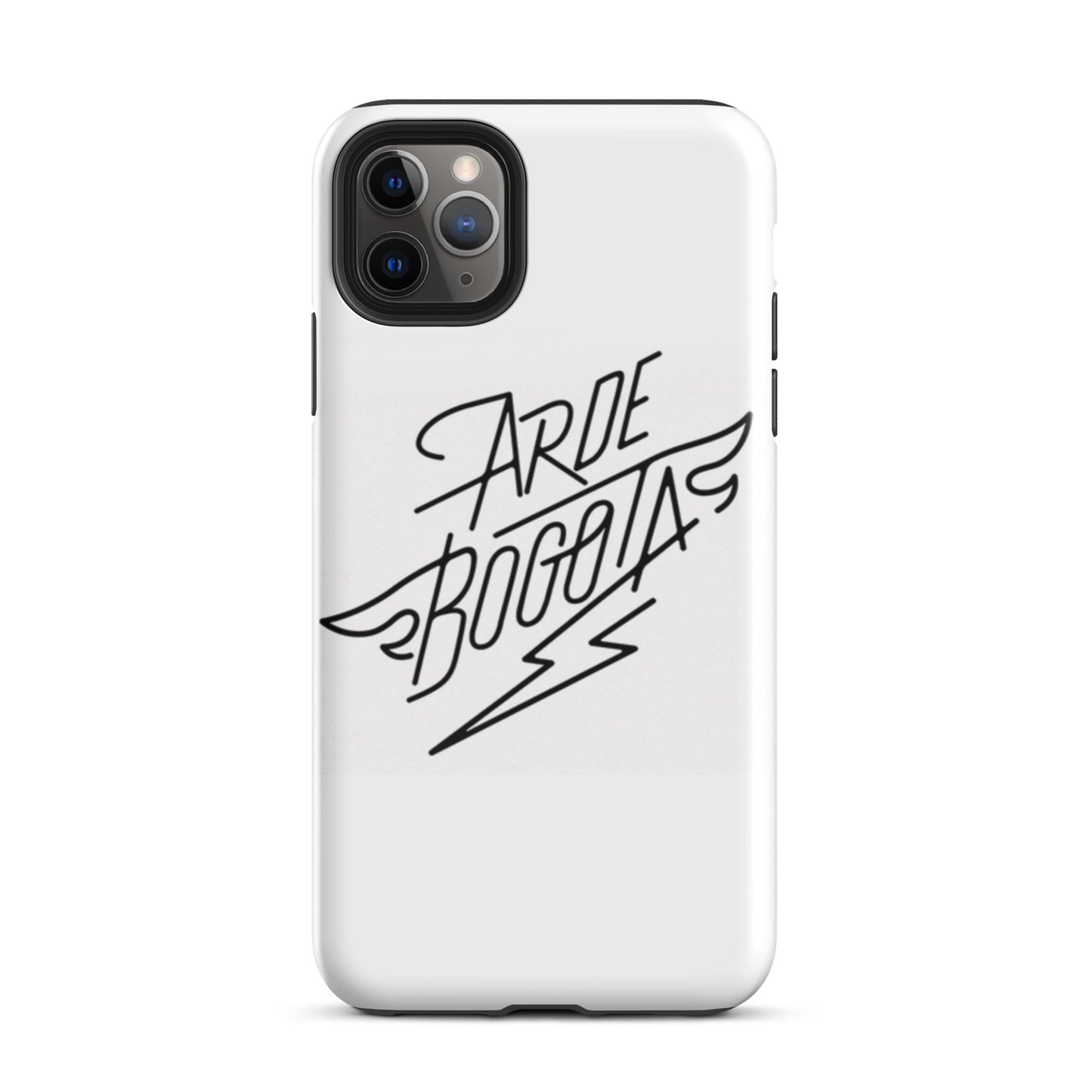 Funda dura para iPhone® Arde Bogotá Logo