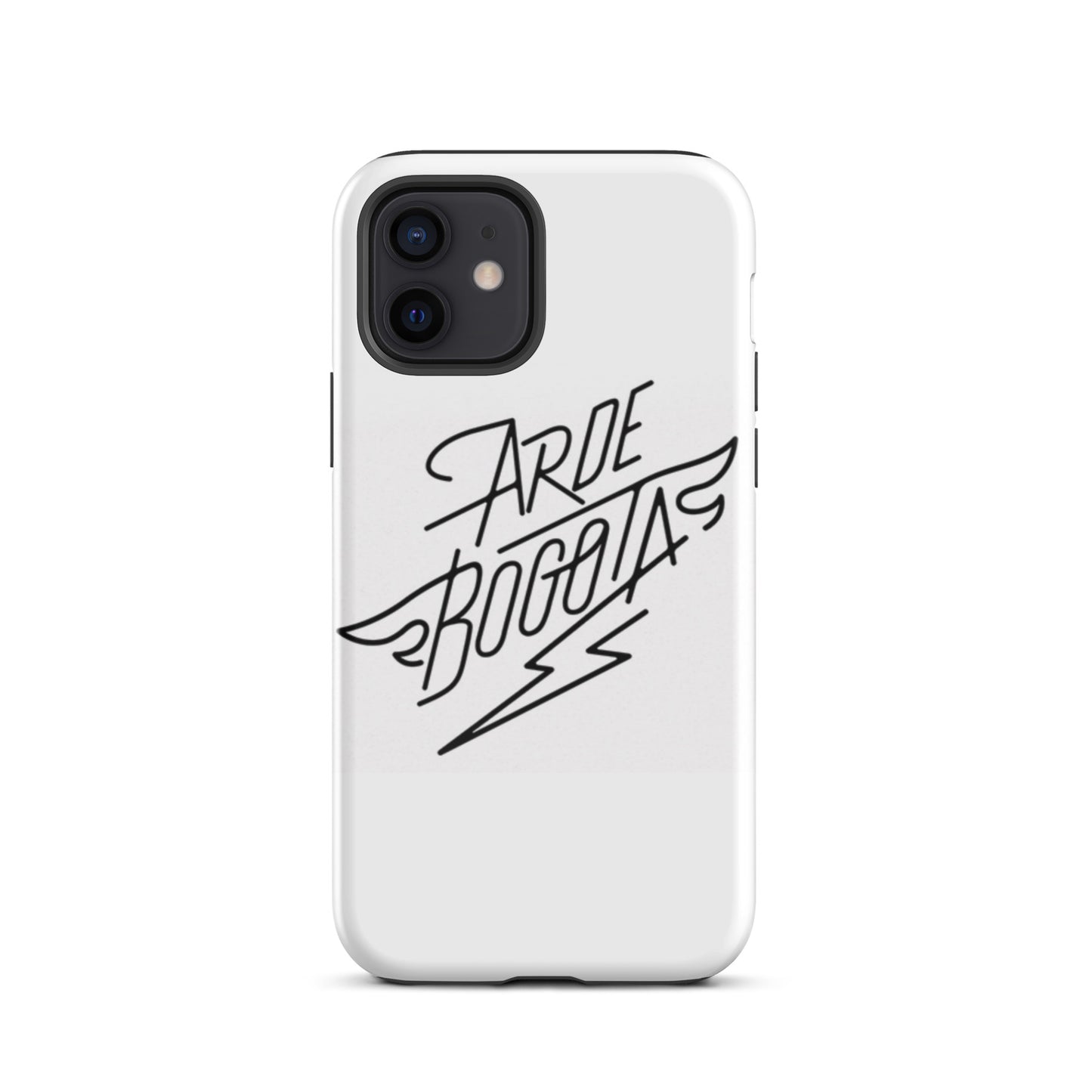 Funda dura para iPhone® Arde Bogotá Logo