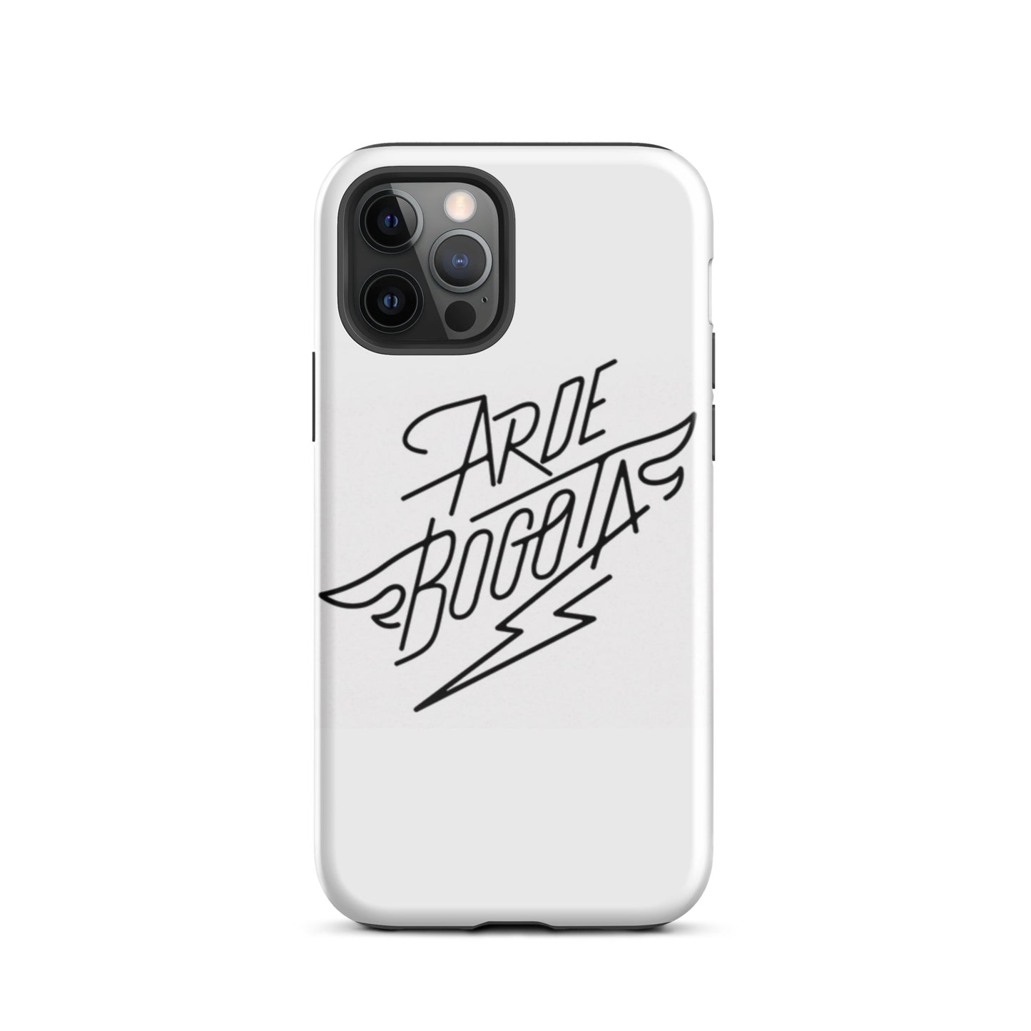 Funda dura para iPhone® Arde Bogotá Logo