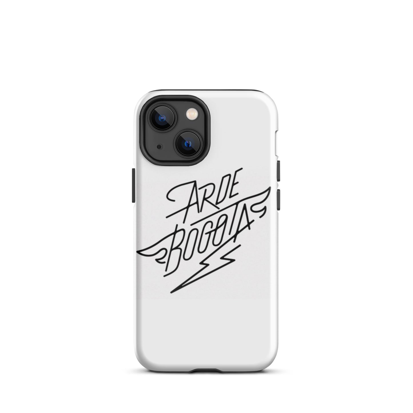 Funda dura para iPhone® Arde Bogotá Logo