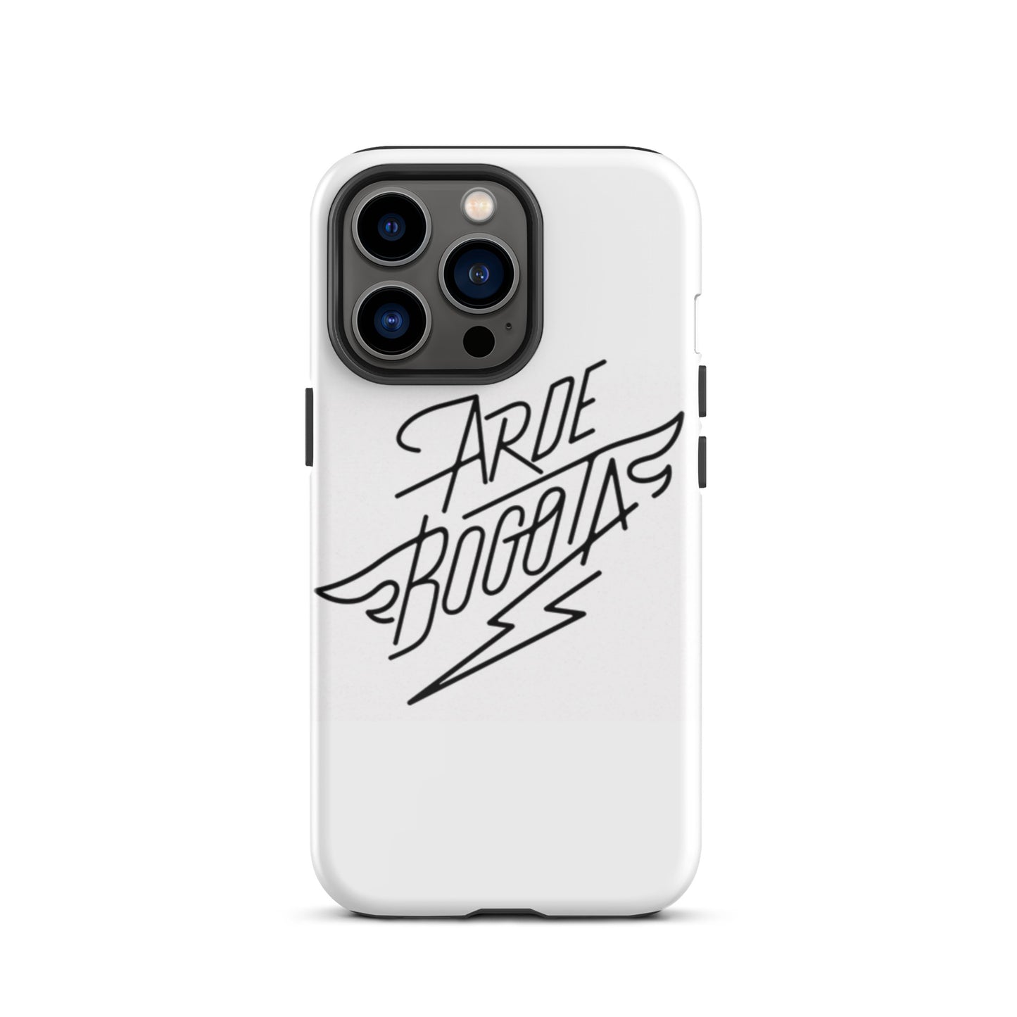 Funda dura para iPhone® Arde Bogotá Logo