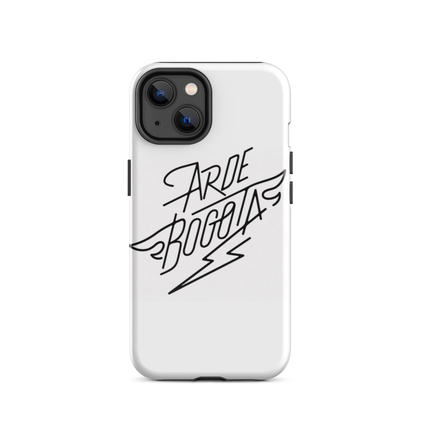 Funda dura para iPhone® Arde Bogotá Logo