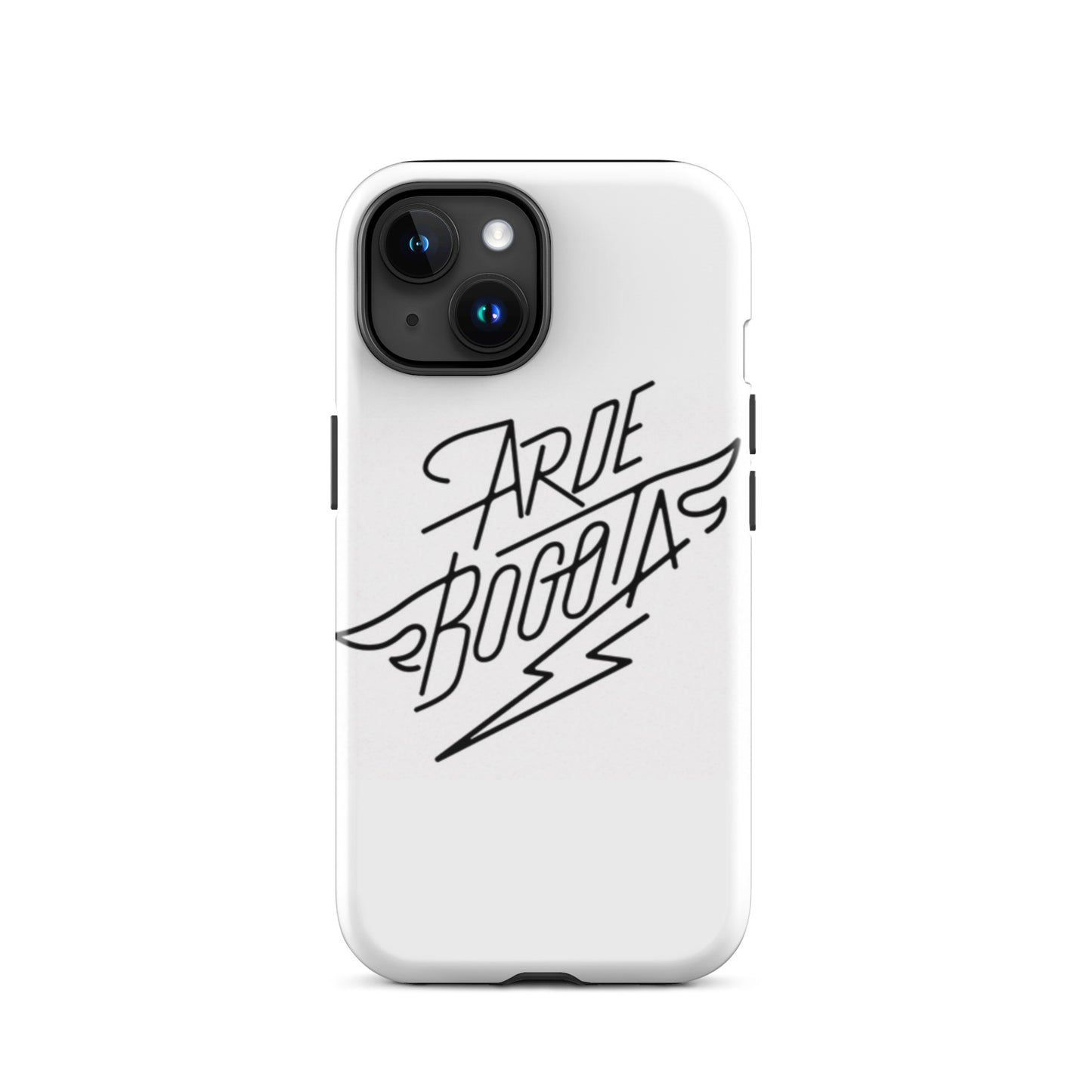 Funda dura para iPhone® Arde Bogotá Logo