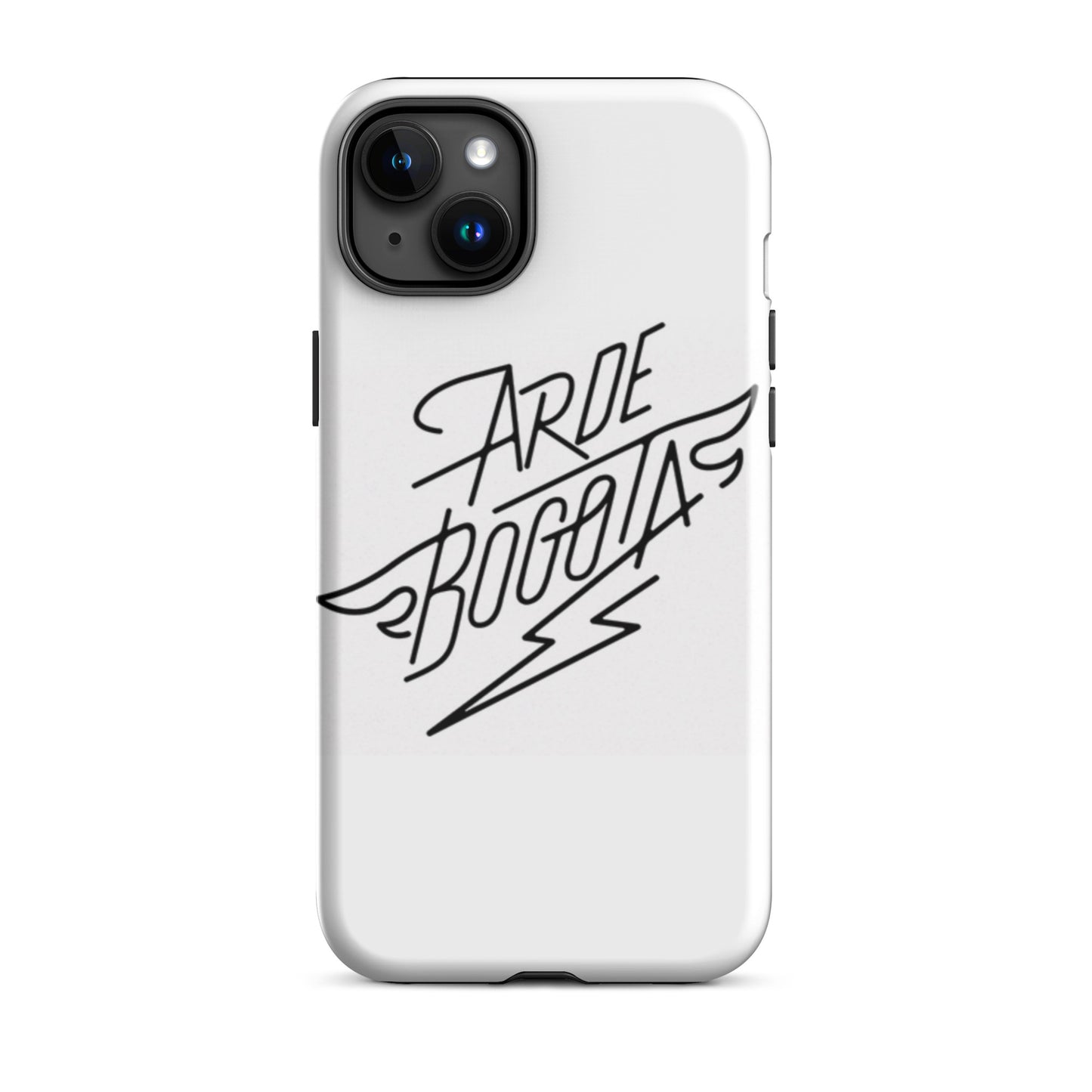 Funda dura para iPhone® Arde Bogotá Logo