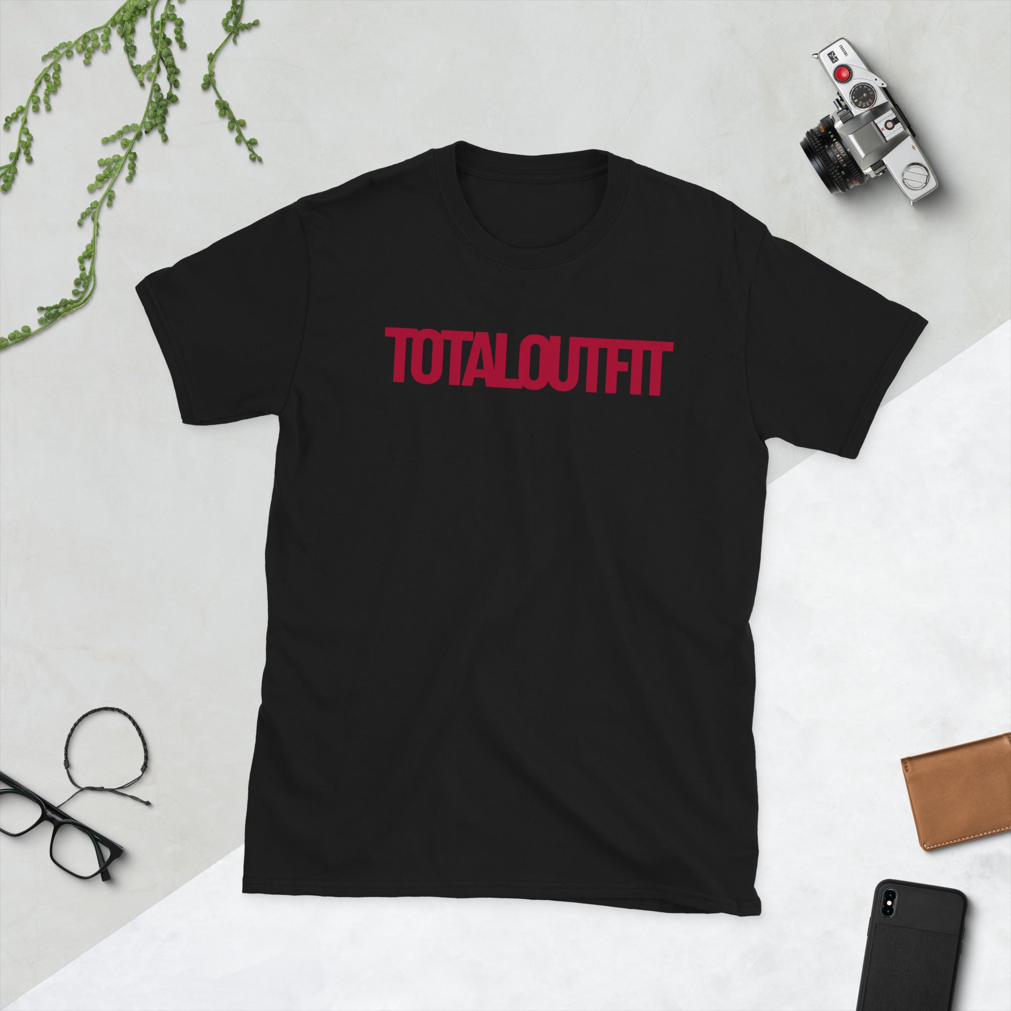 Camiseta de manga corta unisex TOTALOUTFIT TEXT LOGO Collection