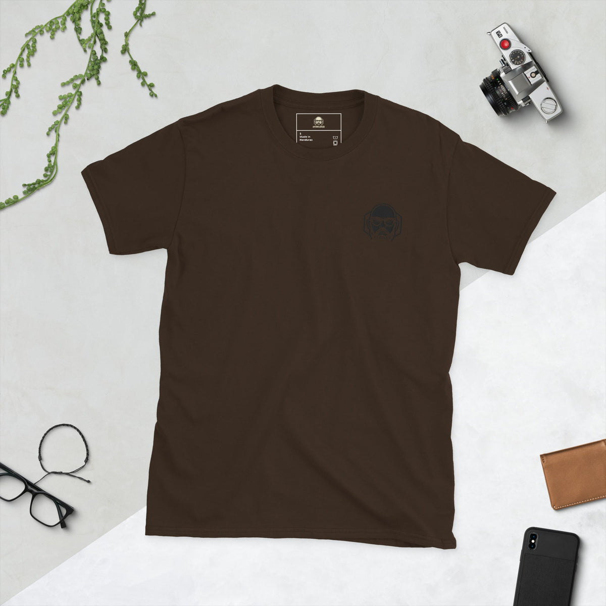 Camiseta de manga corta unisex Logo Solo Cara AntiInfluenzer