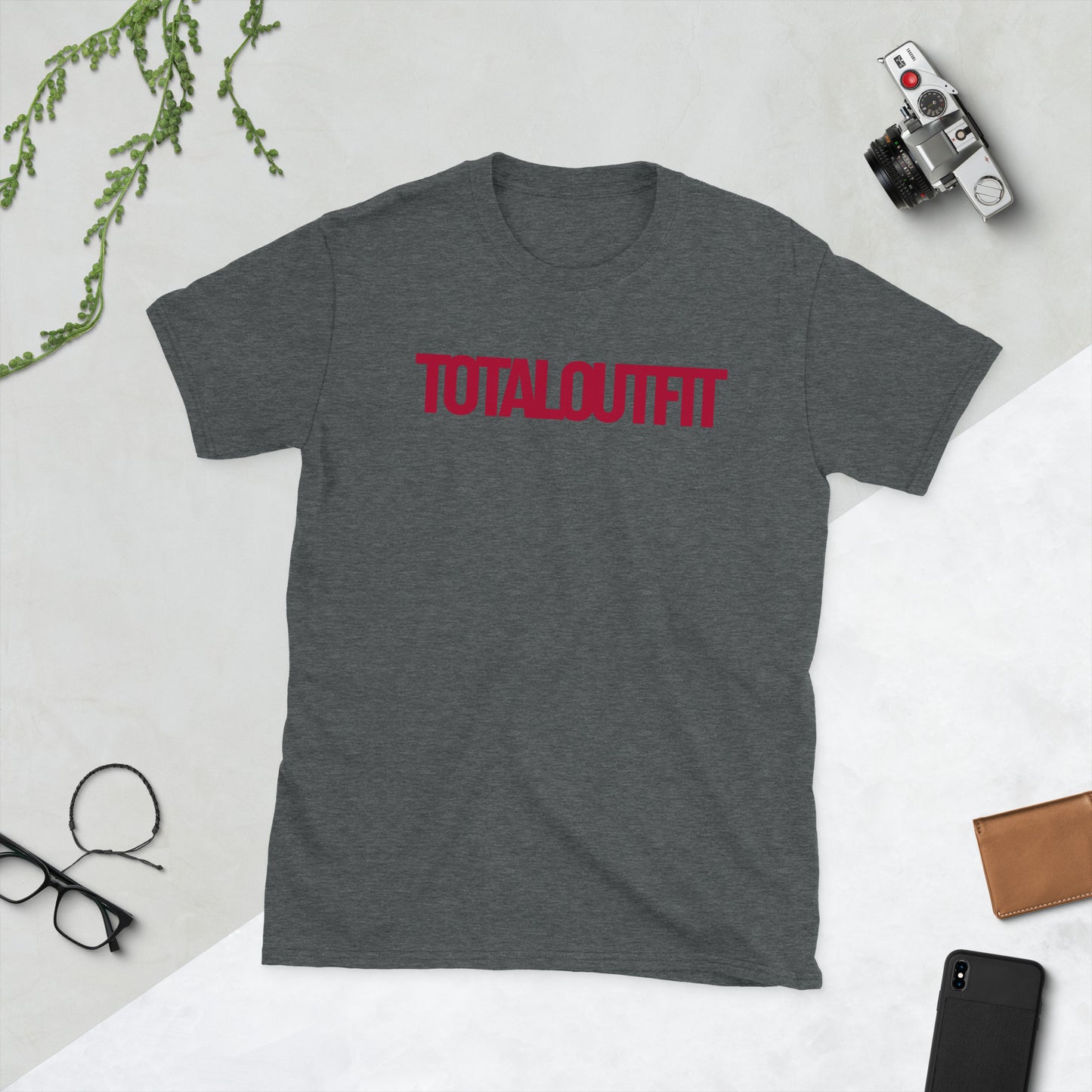 Camiseta de manga corta unisex TOTALOUTFIT TEXT LOGO Collection