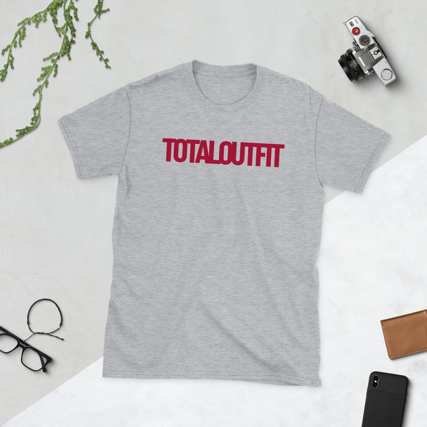 Camiseta de manga corta unisex TOTALOUTFIT TEXT LOGO Collection