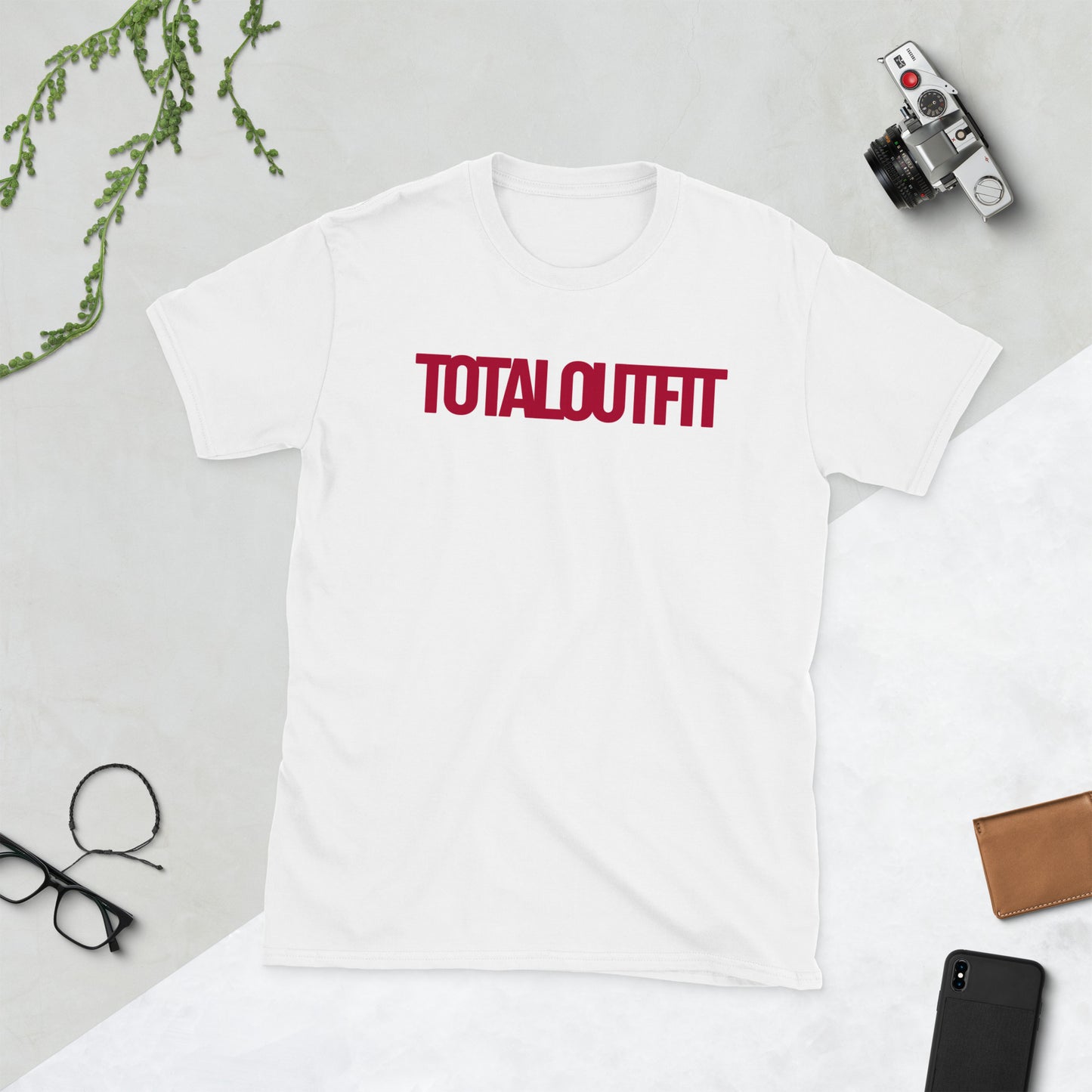 Camiseta de manga corta unisex TOTALOUTFIT TEXT LOGO Collection