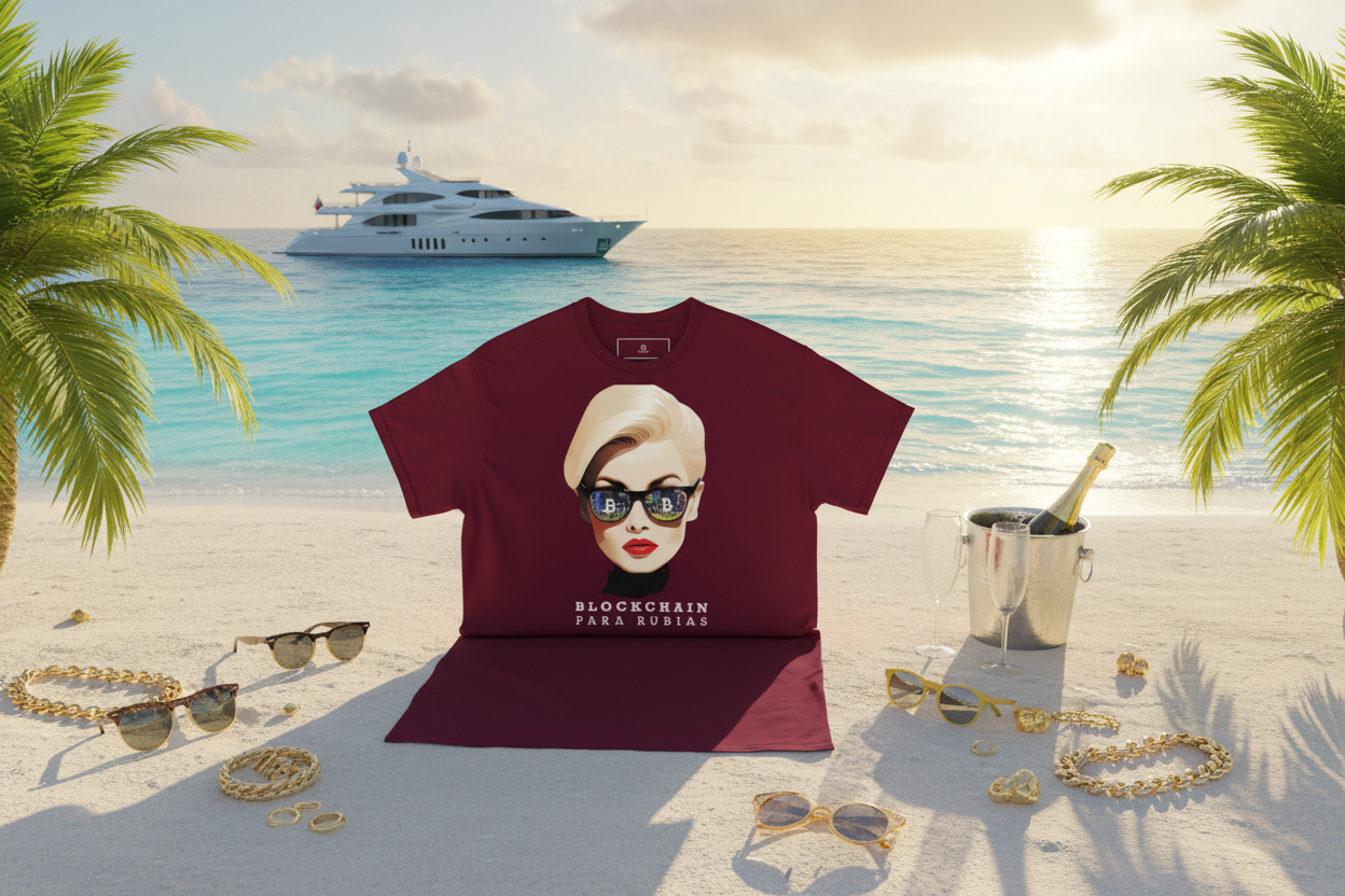 Camiseta clásica unisex - Blockchain Para Rubias