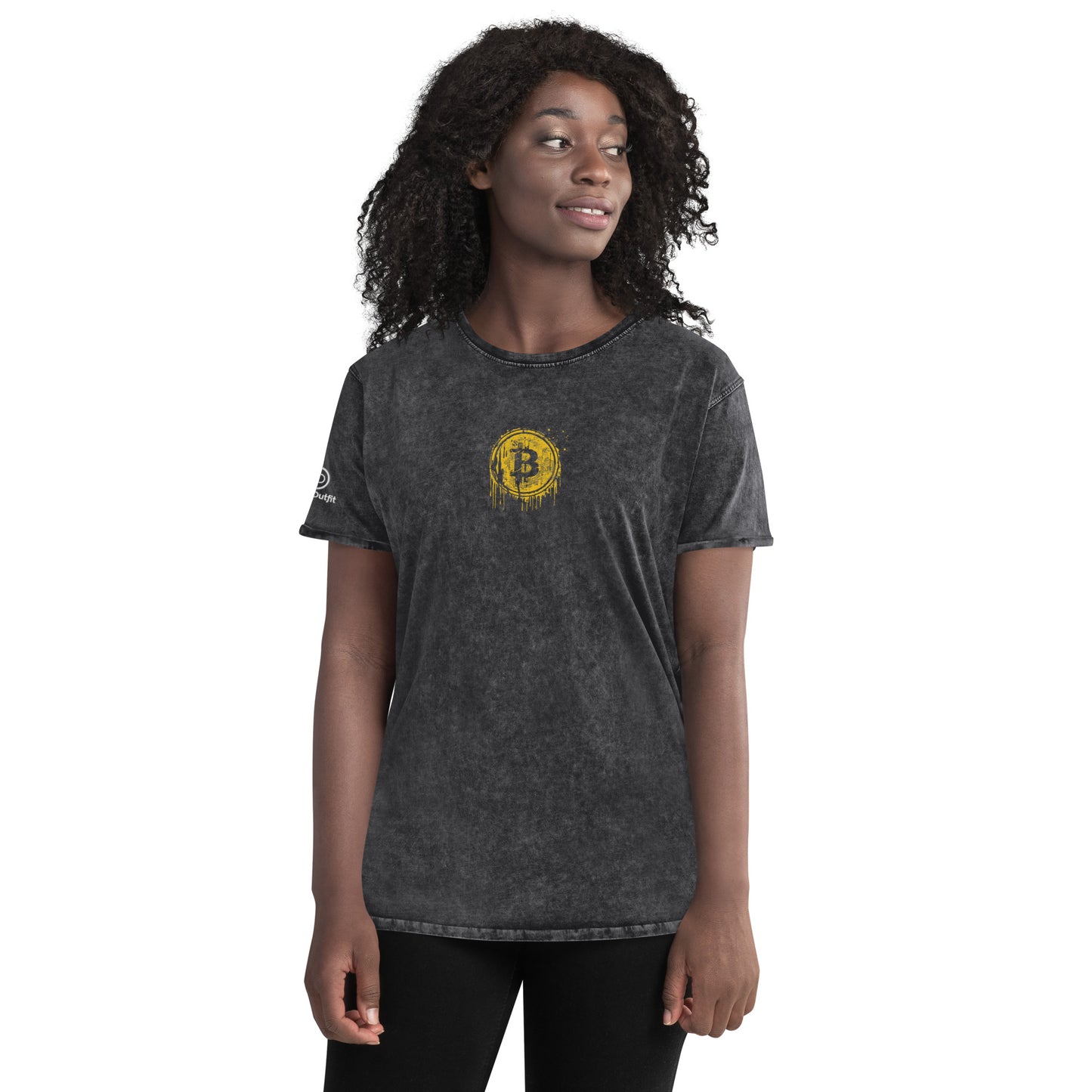 Camiseta vaquera TotalOutfit bitcoin series