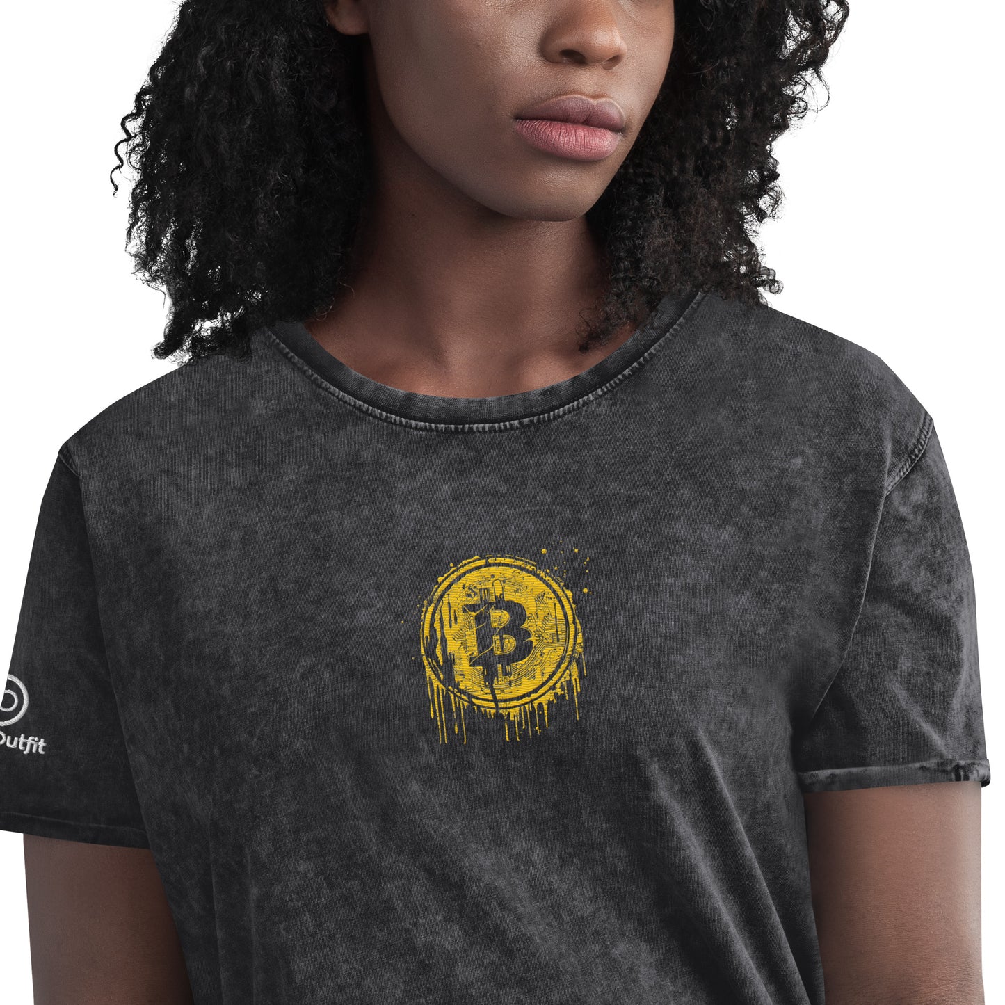 Camiseta vaquera TotalOutfit bitcoin series