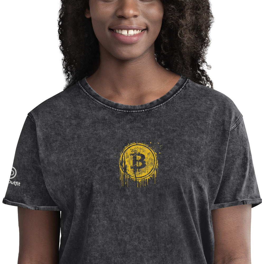 Camiseta vaquera TotalOutfit bitcoin series