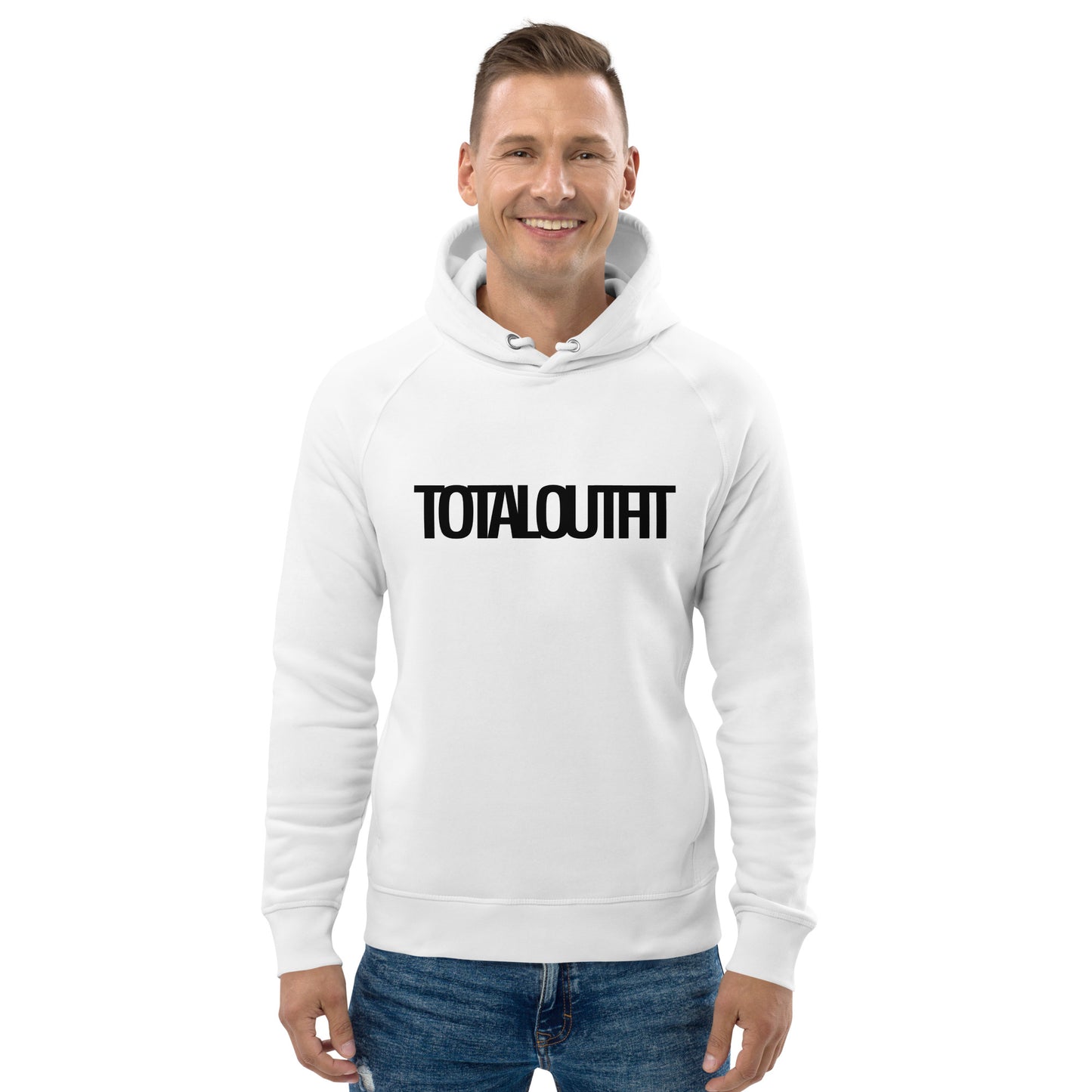 Sudadera con capucha unisex Texto TotalOutfit