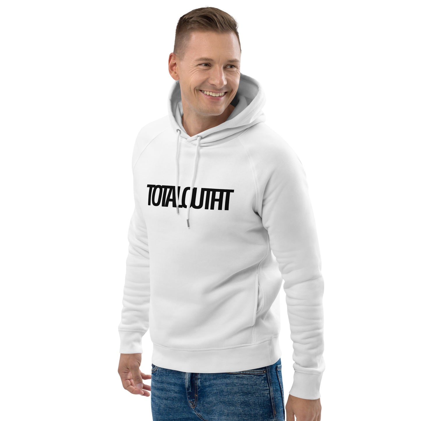 Sudadera con capucha unisex Texto TotalOutfit
