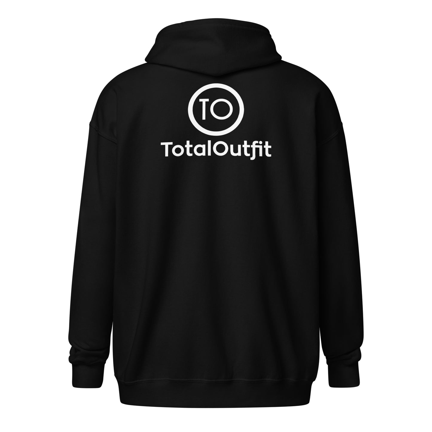 Sudadera gruesa TotalOutfit (unisex con capucha y cremallera)