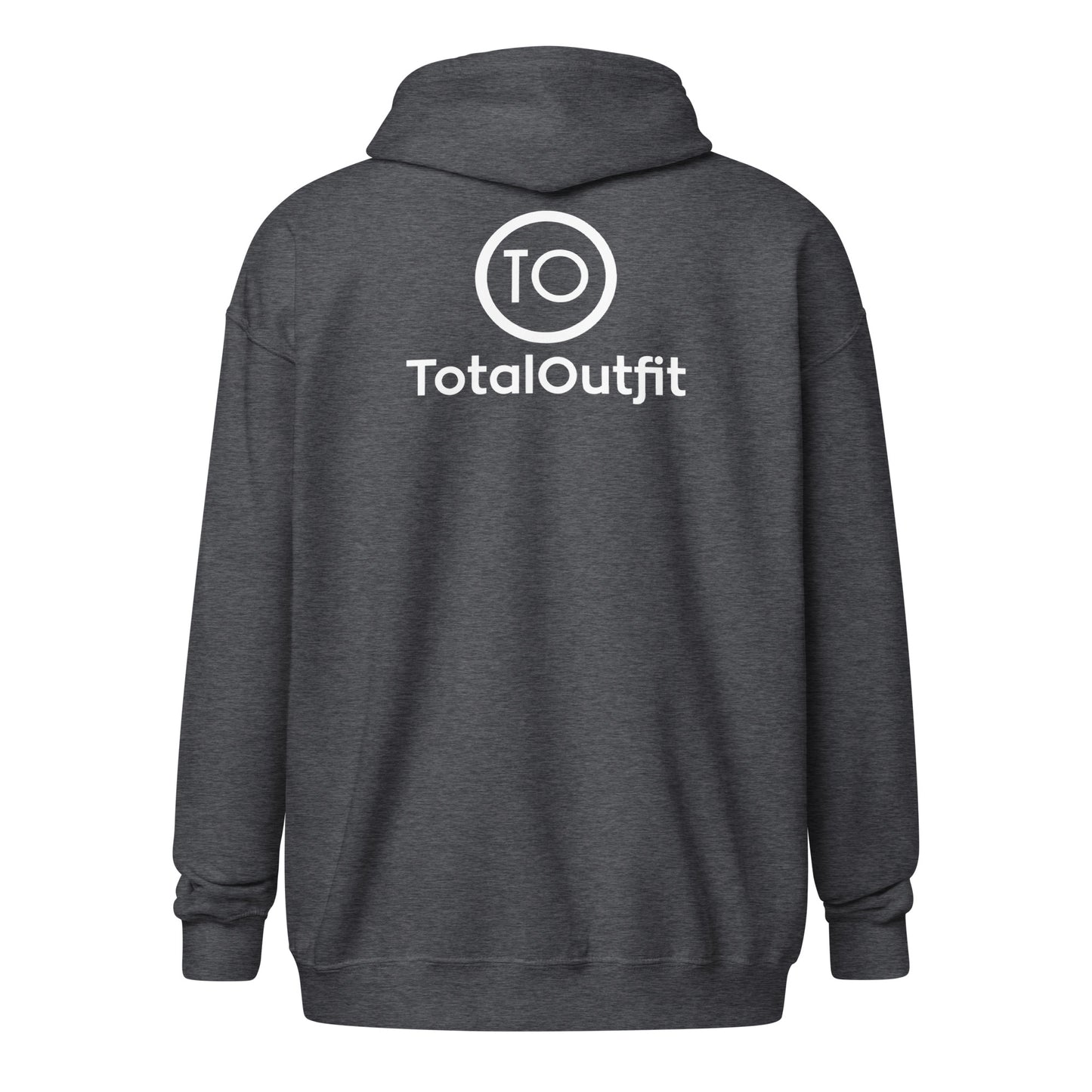 Sudadera gruesa TotalOutfit (unisex con capucha y cremallera)