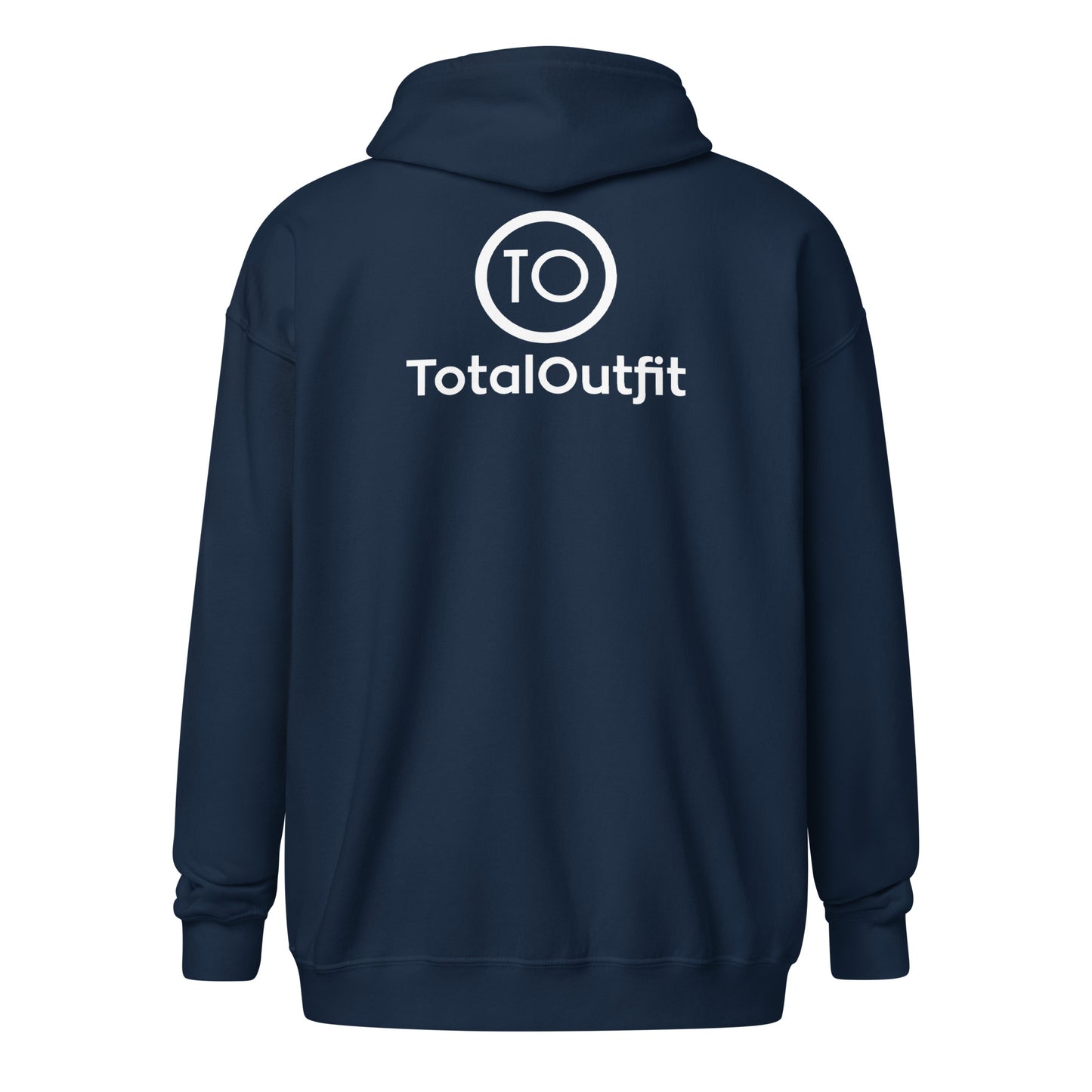 Sudadera gruesa TotalOutfit (unisex con capucha y cremallera)