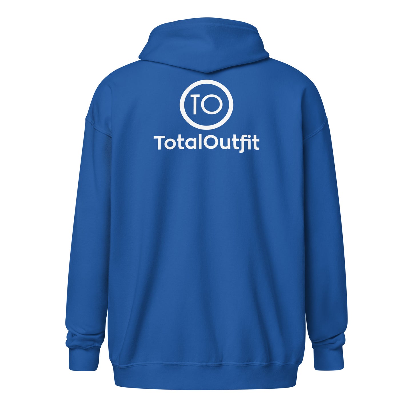 Sudadera gruesa TotalOutfit (unisex con capucha y cremallera)