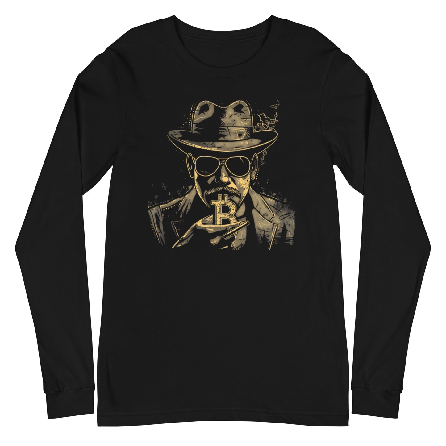 Camiseta manga larga unisex TotalOutfit Bitcoin Collection