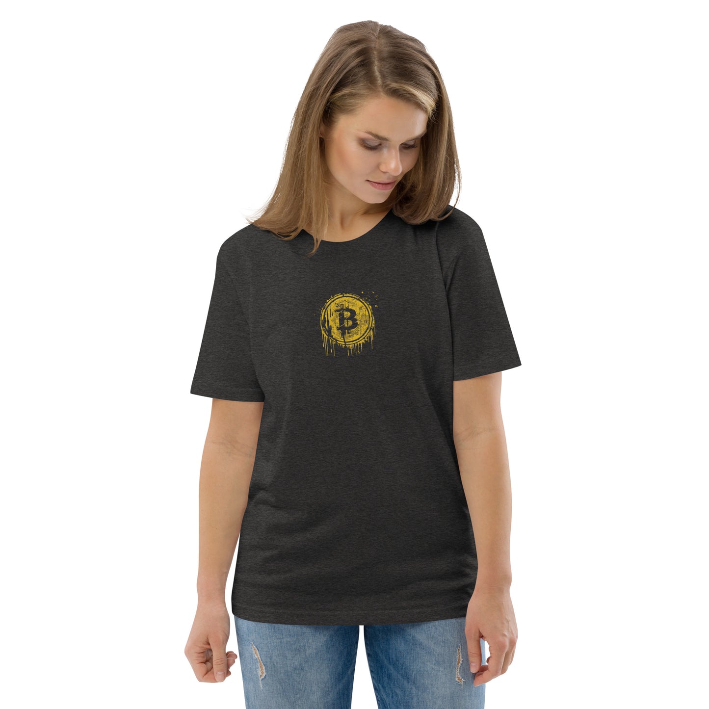 Camiseta de algodón orgánico unisex TotalOutfit bitcoin series