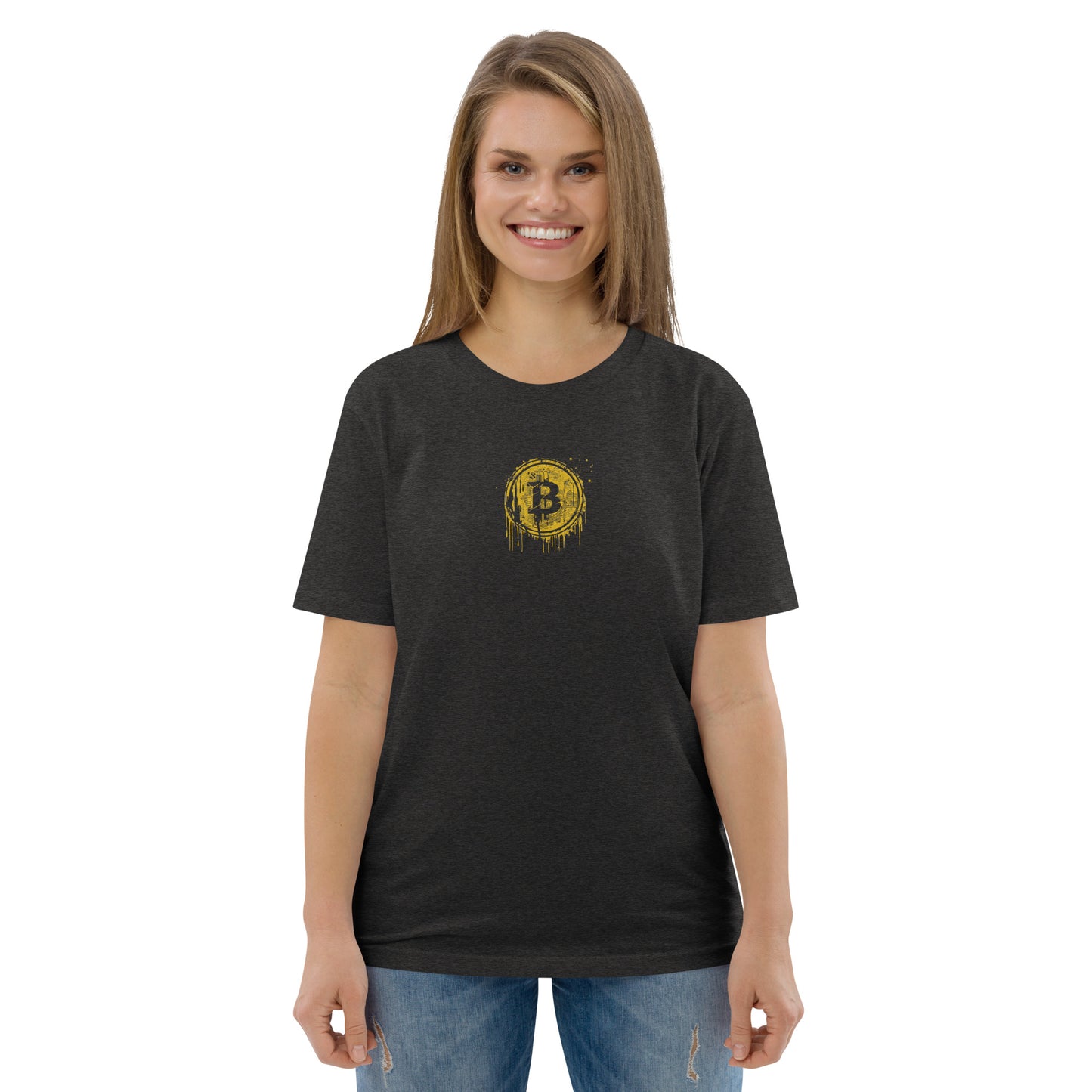 Camiseta de algodón orgánico unisex TotalOutfit bitcoin series