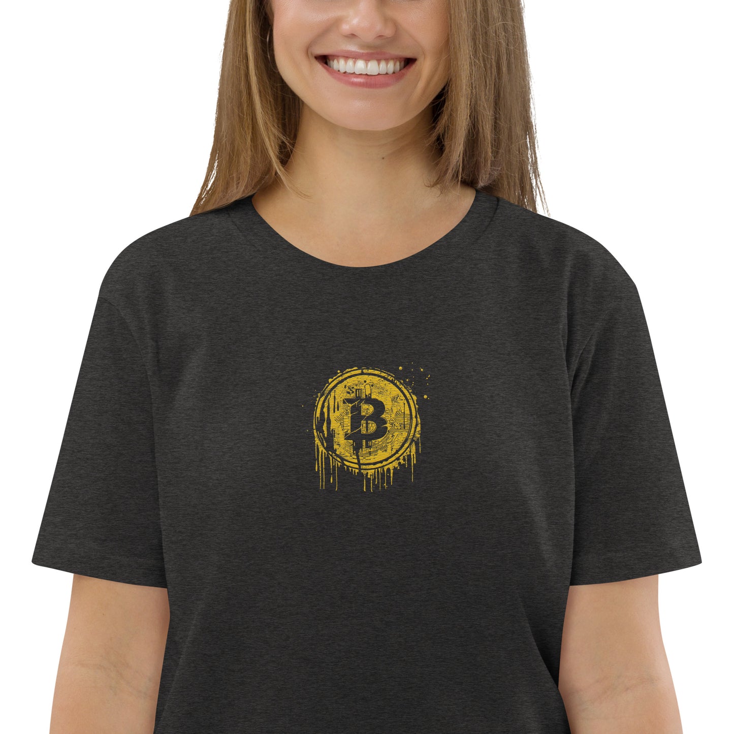 Camiseta de algodón orgánico unisex TotalOutfit bitcoin series