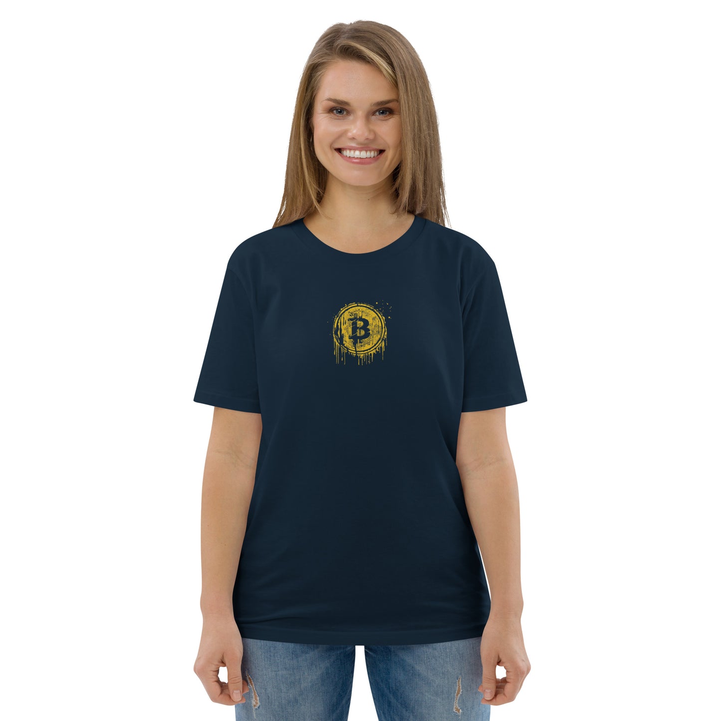 Camiseta de algodón orgánico unisex TotalOutfit bitcoin series