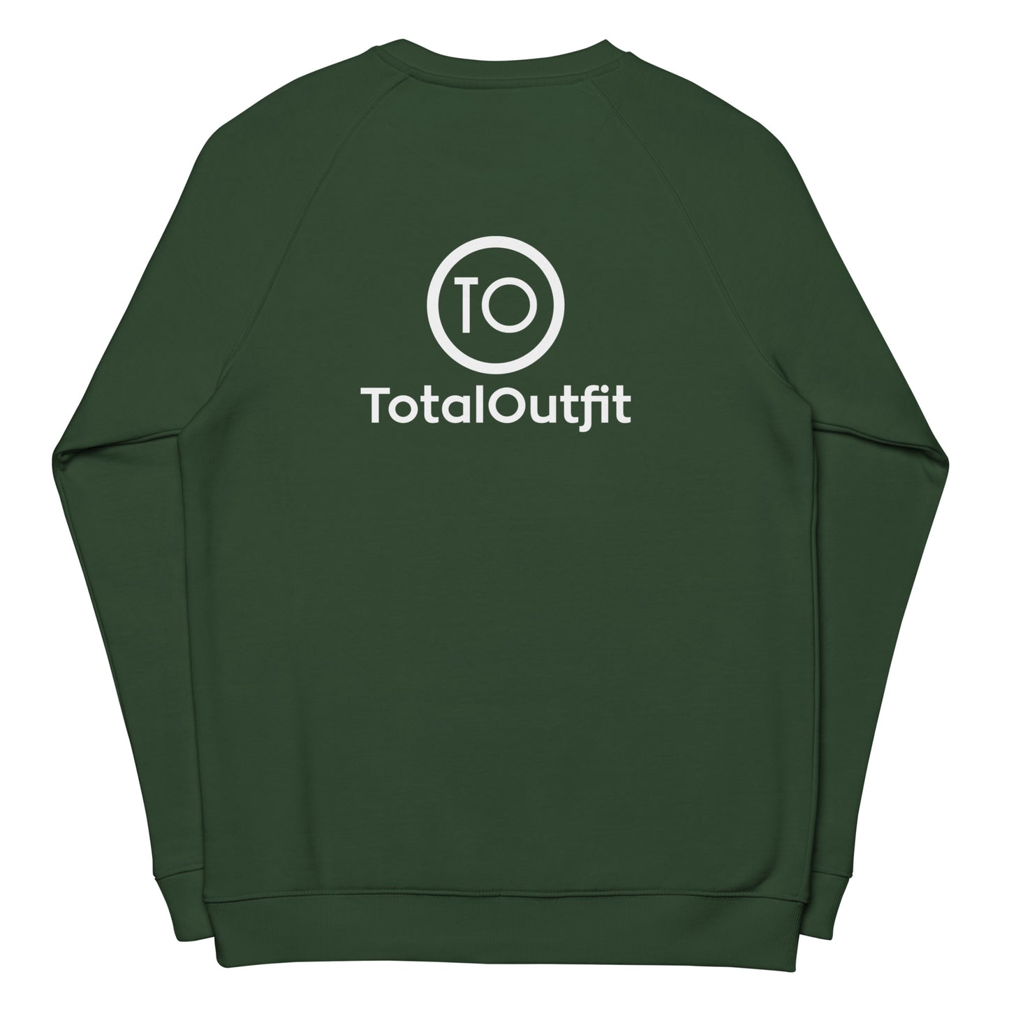 Sudadera orgánica raglán unisex TotalOutfit Metaverx