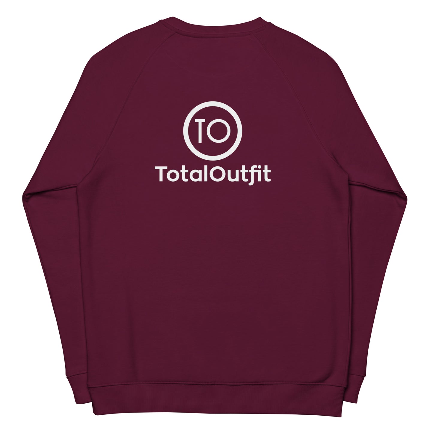 Sudadera orgánica raglán unisex TotalOutfit Metaverx