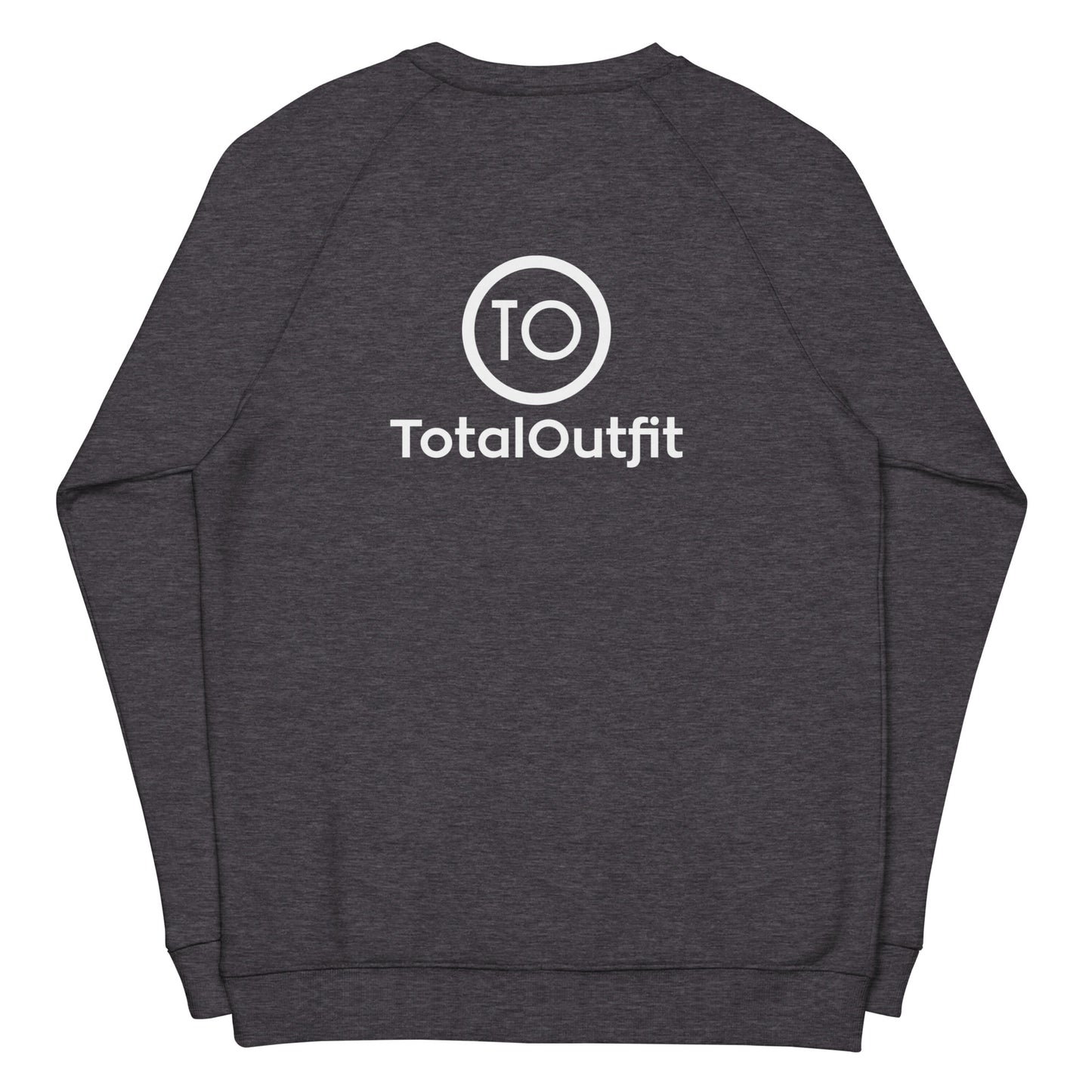 Sudadera orgánica raglán unisex TotalOutfit Metaverx