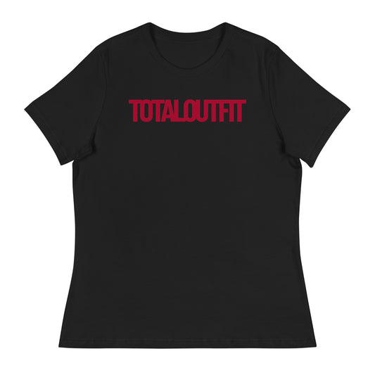 Camiseta suelta mujer TOTALOUTFIT TEXT LOGO Collection