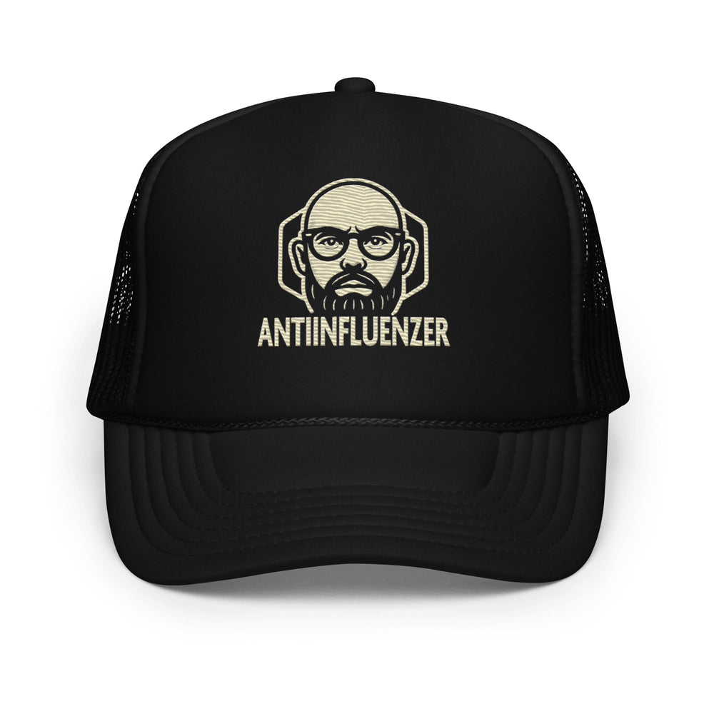 Gorra trucker con frontal de espuma AntiInfluenzer Edition
