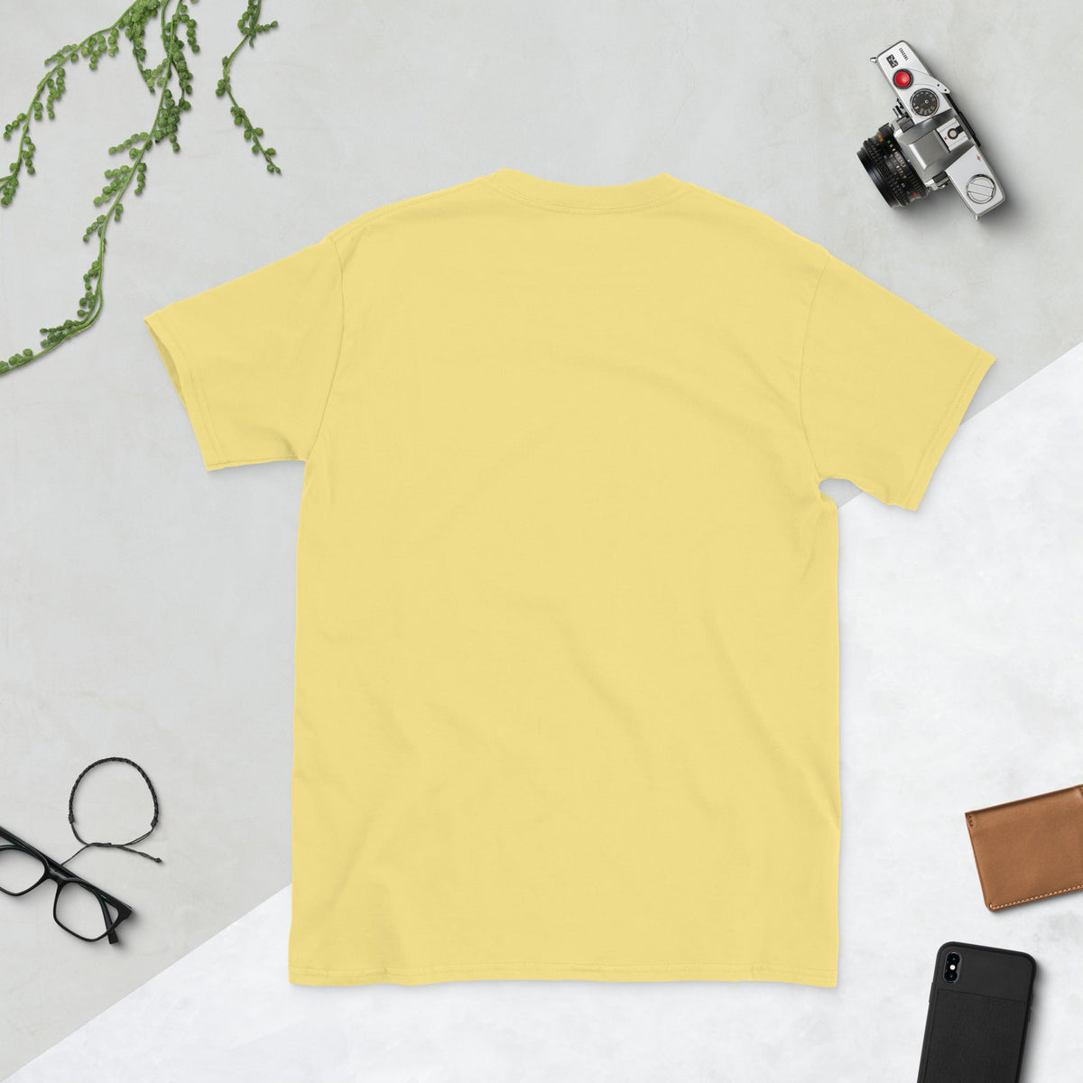 Camiseta de manga corta unisex Bordado Logo AntiInfluenzer