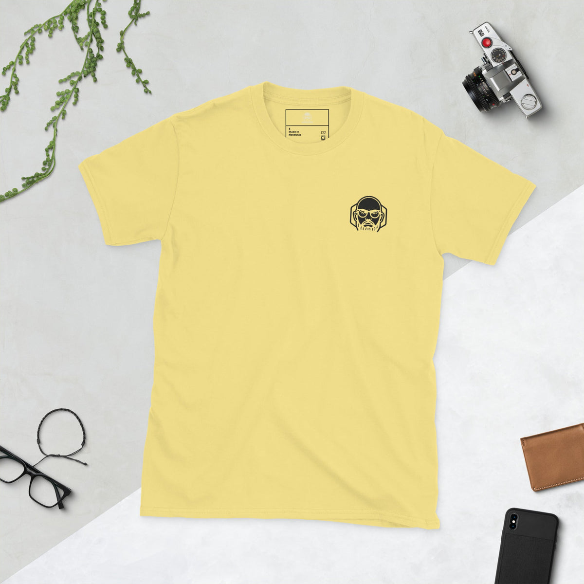 Camiseta de manga corta unisex Logo Solo Cara AntiInfluenzer