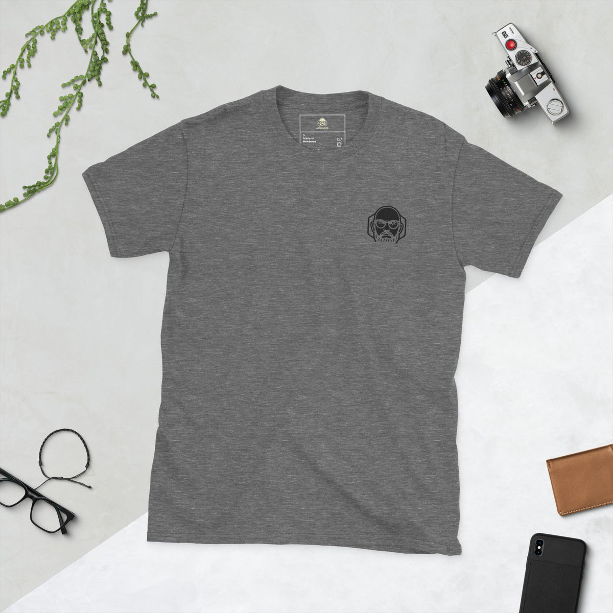 Camiseta de manga corta unisex Logo Solo Cara AntiInfluenzer