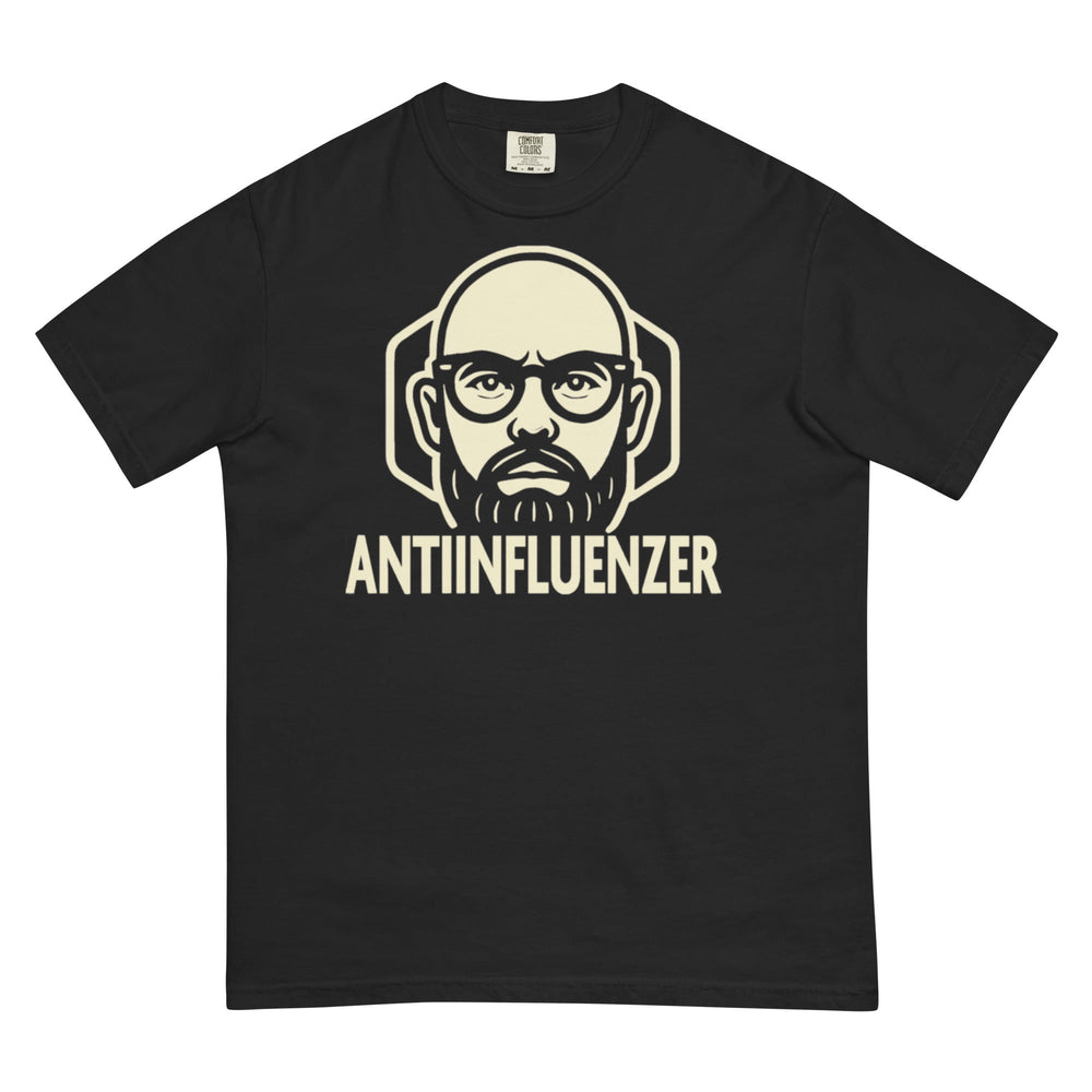 Camiseta gruesa teñida AntiInfluenzer unisex