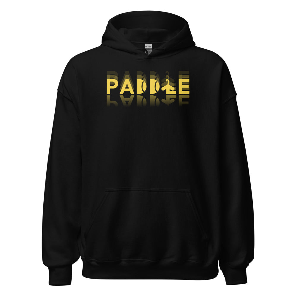 Sudadera Pádel Espejo negra oro