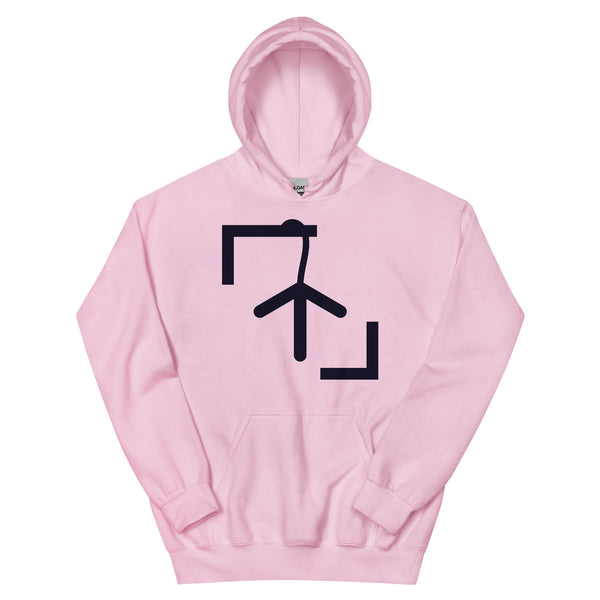 Sudadera TotalOutfit Icono XL – Rosa con percha negra